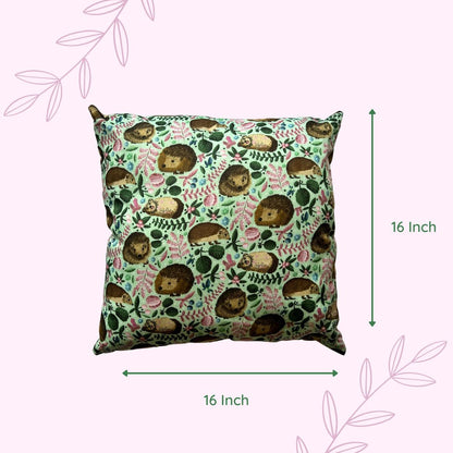 Hedgehog cushion, the perfect gift for her to complement her cottagecore decor in the UK