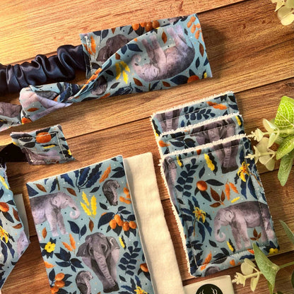 Supports wildlife conservation, elephant gift set