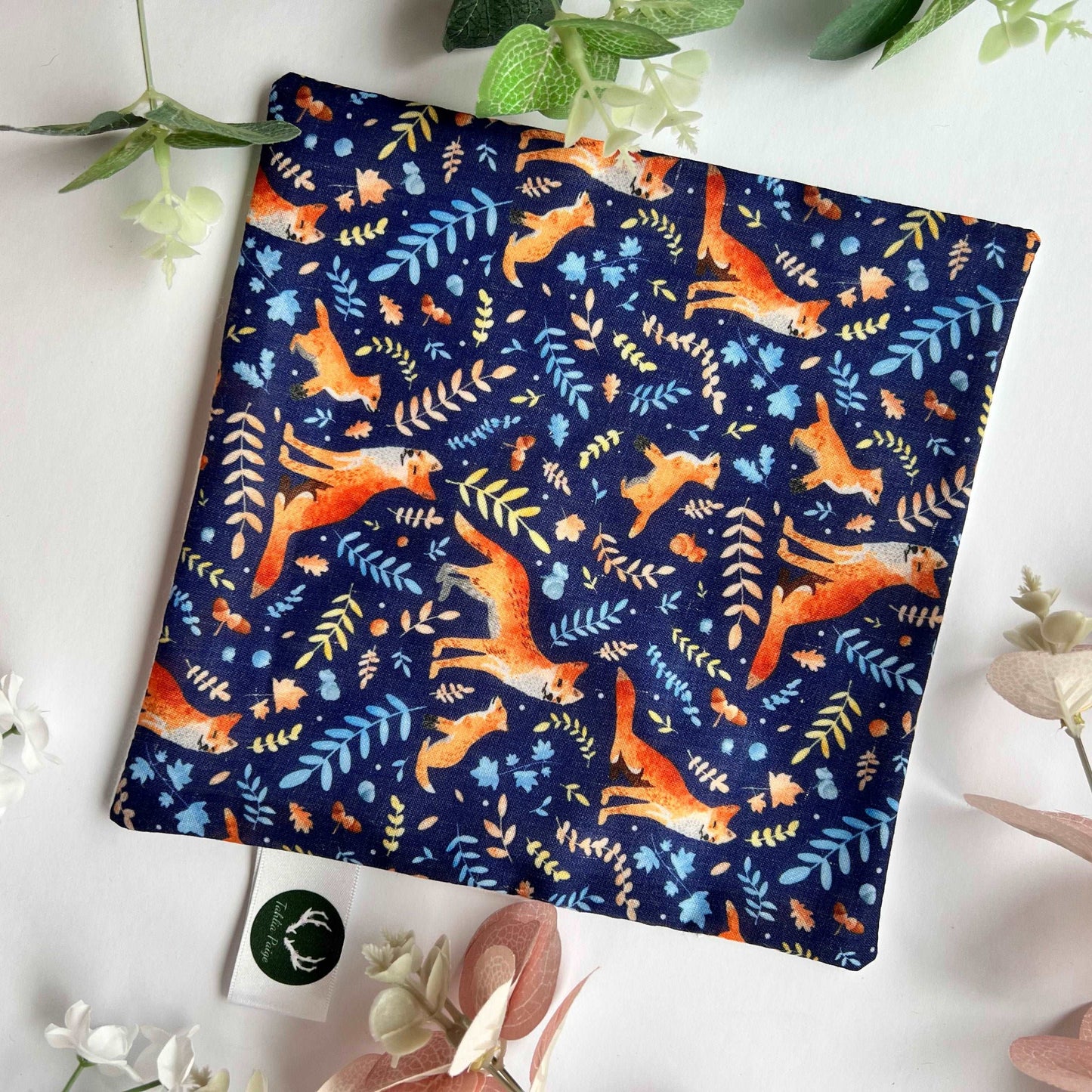 Adorable fox face cloth for fox lover gifts.