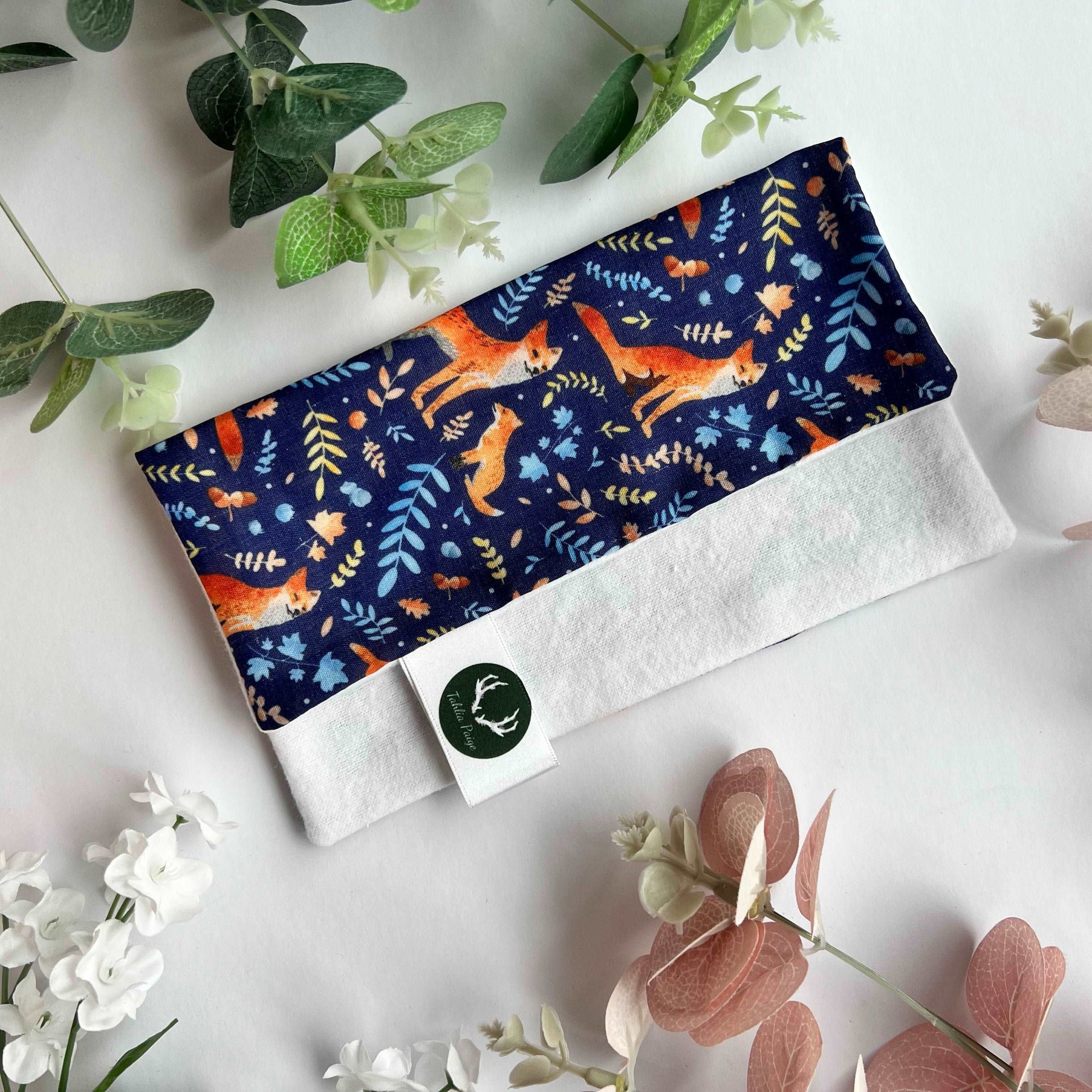 Soft fox face cloth, perfect gift for fox lovers.