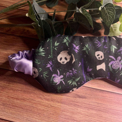 Adorable panda sleep mask, a great gift for anyone who loves pandas.